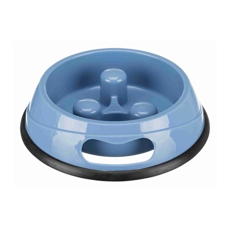 Trixie Voerbak Slow Feed Kunststof Anti-Slip Assorti