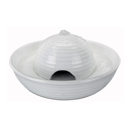 Trixie Vital Flow Mini Keramische Drinkfontein Wit