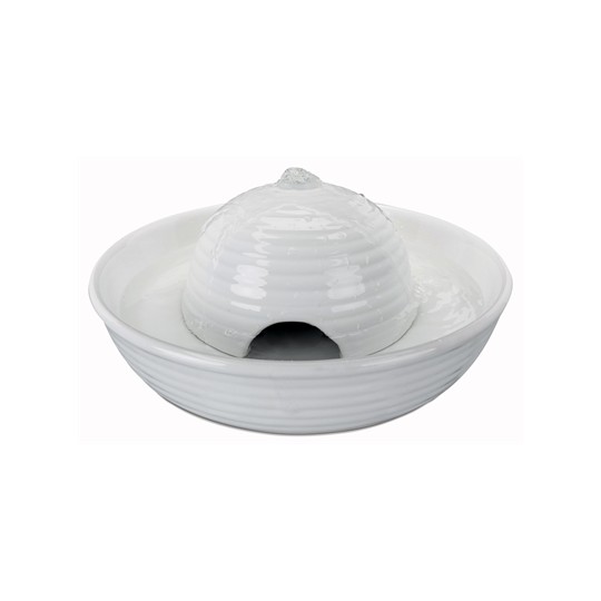 Trixie Vital Flow Mini Keramische Drinkfontein Wit