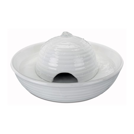 Trixie Vital Flow Mini Keramische Drinkfontein Wit