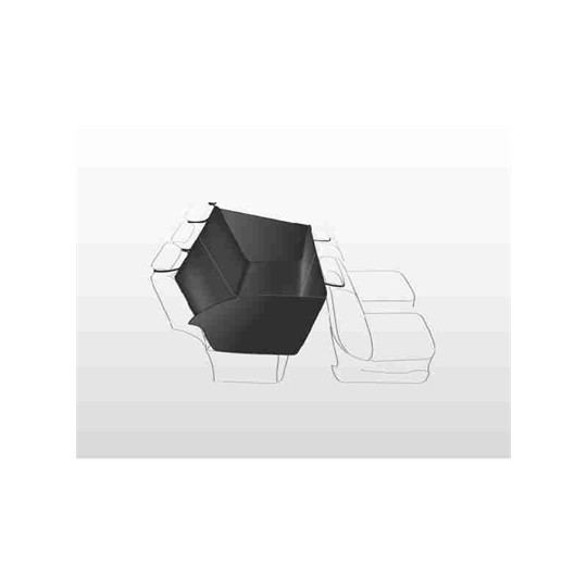 Trixie Auto-Hondendeken Met Deurbescherming Zwart