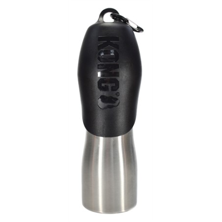 Kong H2O Drinkfles Rvs Zwart