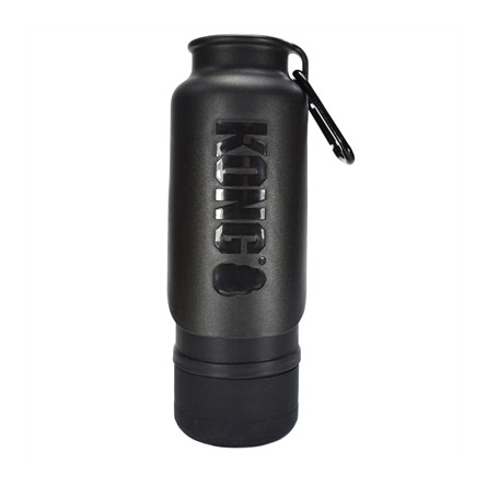 Kong H2O Drinkfles Thermos Zwart