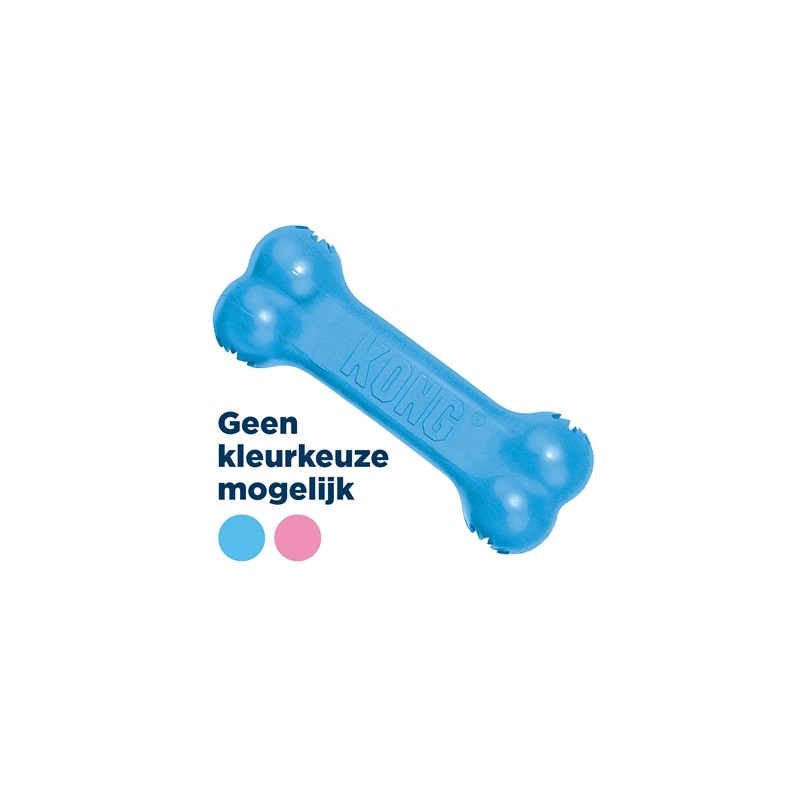 Kong Puppy Goodie Bone Roze Of Blauw Assorti