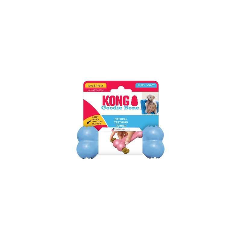 Kong Puppy Goodie Bone Roze Of Blauw Assorti