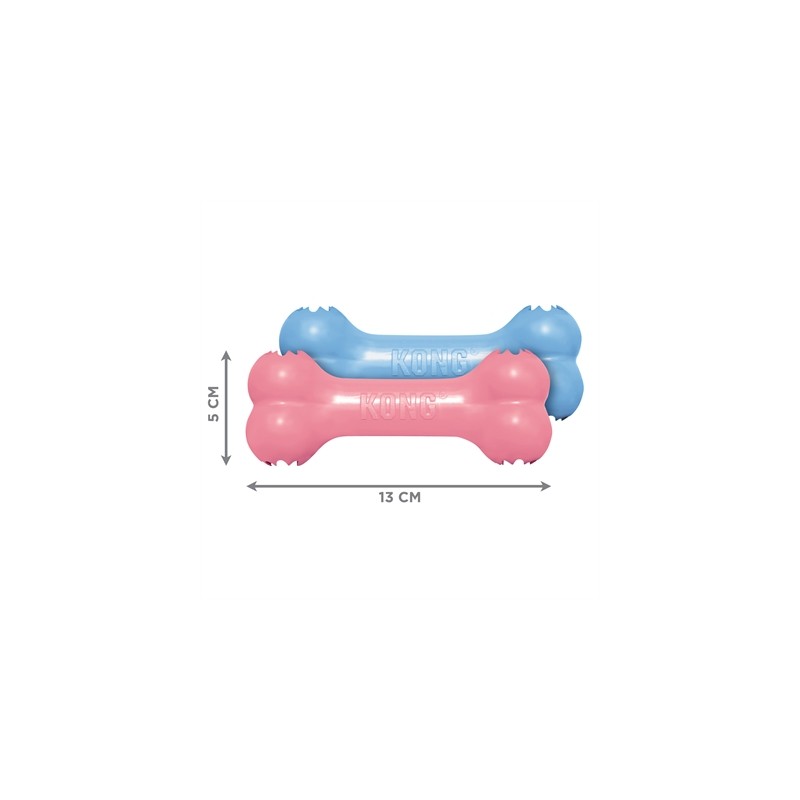 Kong Puppy Goodie Bone Roze Of Blauw Assorti