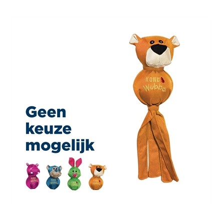 Kong Wubba Ballistic Friend Assorti