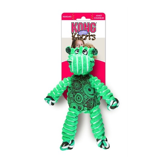 Kong Floppy Knots Hippo