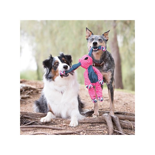 Kong Floppy Knots Hippo