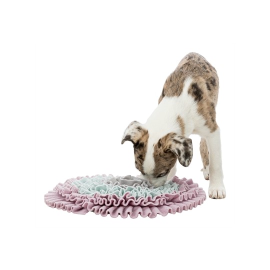 Trixie Junior Snuffelmat Zacht Roze / Mintgroen / Grijs
