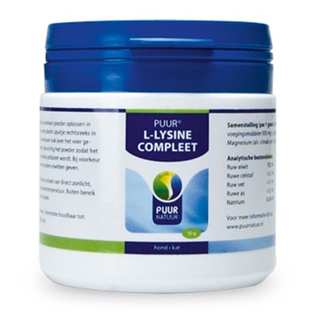 Puur Natuur L-Lysine Hond En Kat
