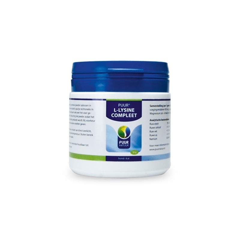 Puur Natuur L-Lysine Hond En Kat