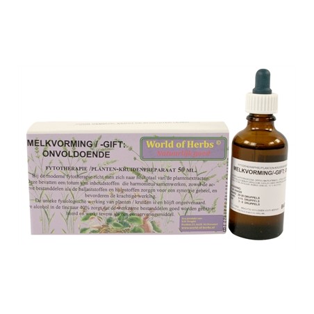 World Of Herbs Fytotherapie Onvoldoende Melkvorming /-Gift