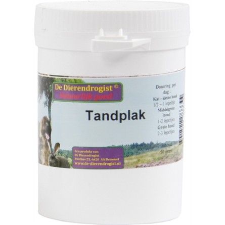 Dierendrogist Tandplak