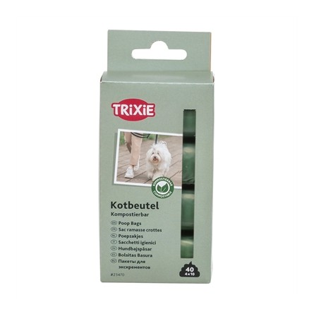 Trixie Poepzakjes Composteerbaar Bosgroen