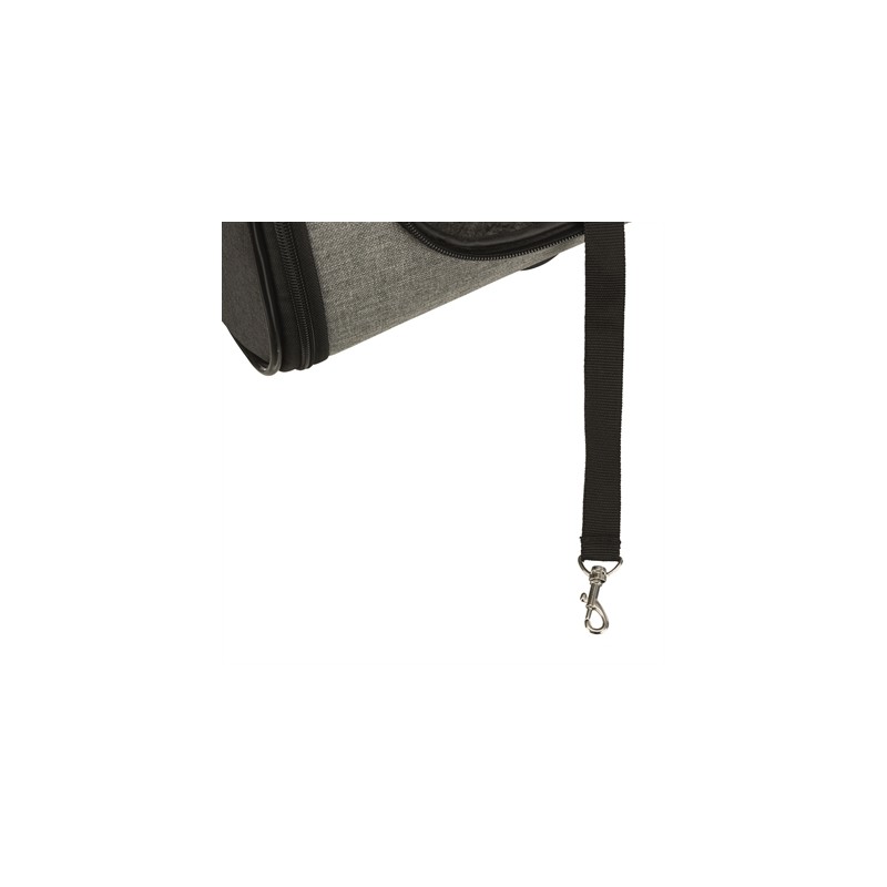 Trixie Reismand Trolley Zwart / Lichtgrijs