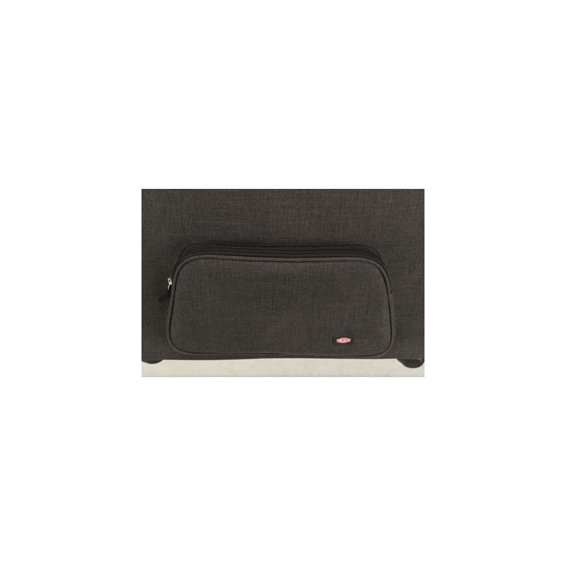 Trixie Reismand Trolley Zwart / Lichtgrijs