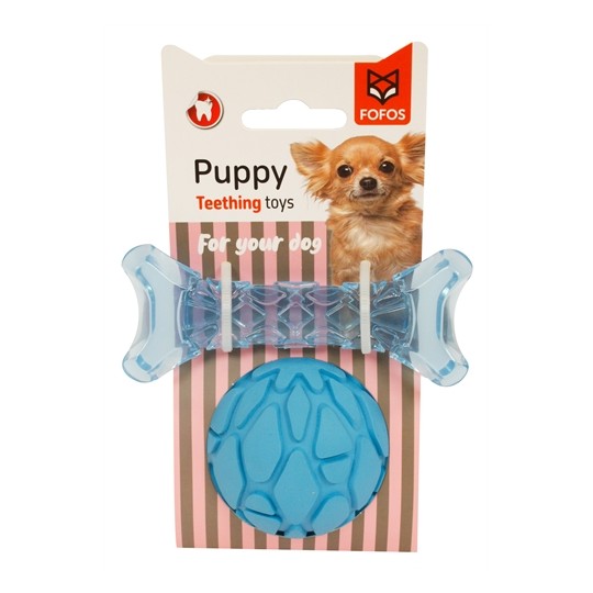 Fofos Puppy Bot En Bal Blauw
