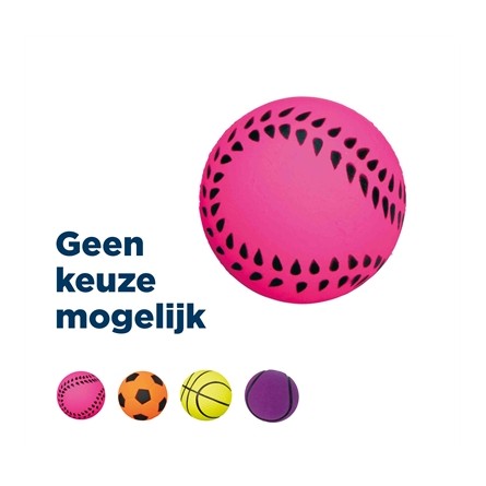 Trixie Bal Neon Drijvend Schuimrubber Assorti