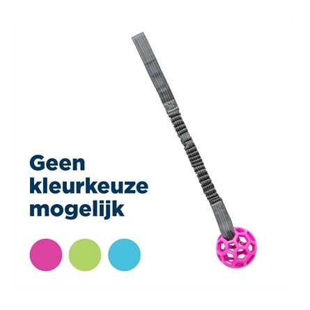 Trixie Bungee Tugger Met Bal Assorti