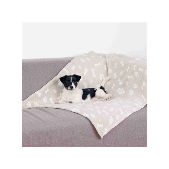 Trixie Hondendeken Kenny Fleece Bot / Pootjes Beige