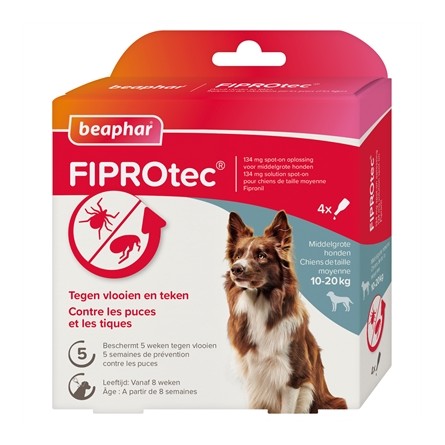 Beaphar Fiprotec Hond Tegen Teken En Vlooien