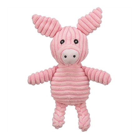 Trixie Biggetje Ribstof Pluche Roze