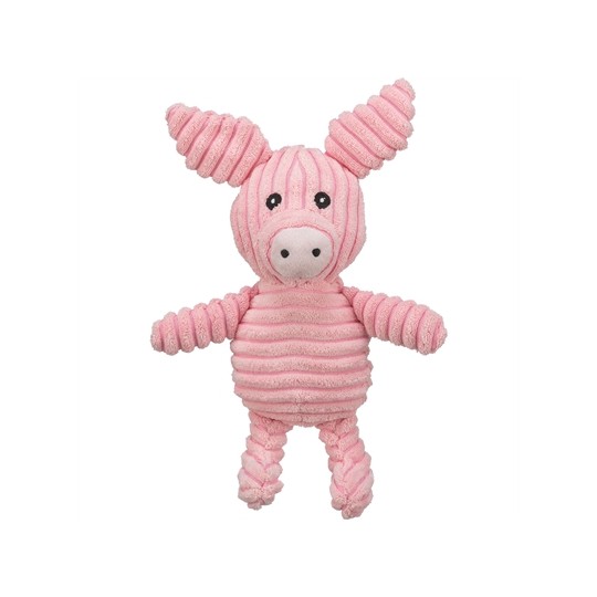 Trixie Biggetje Ribstof Pluche Roze