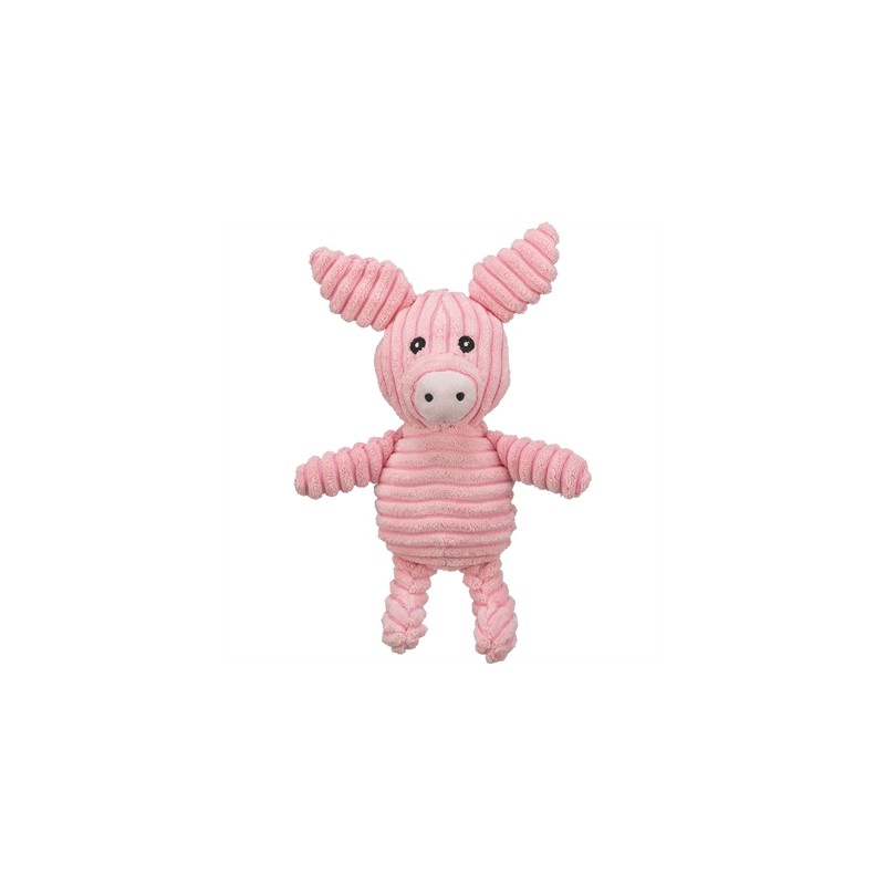 Trixie Biggetje Ribstof Pluche Roze