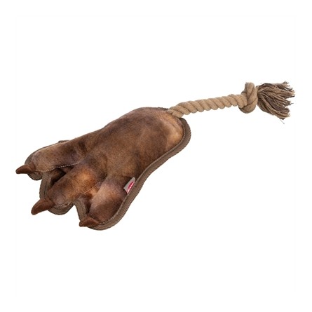 Trixie Dierenpoot Met Touw Bruin