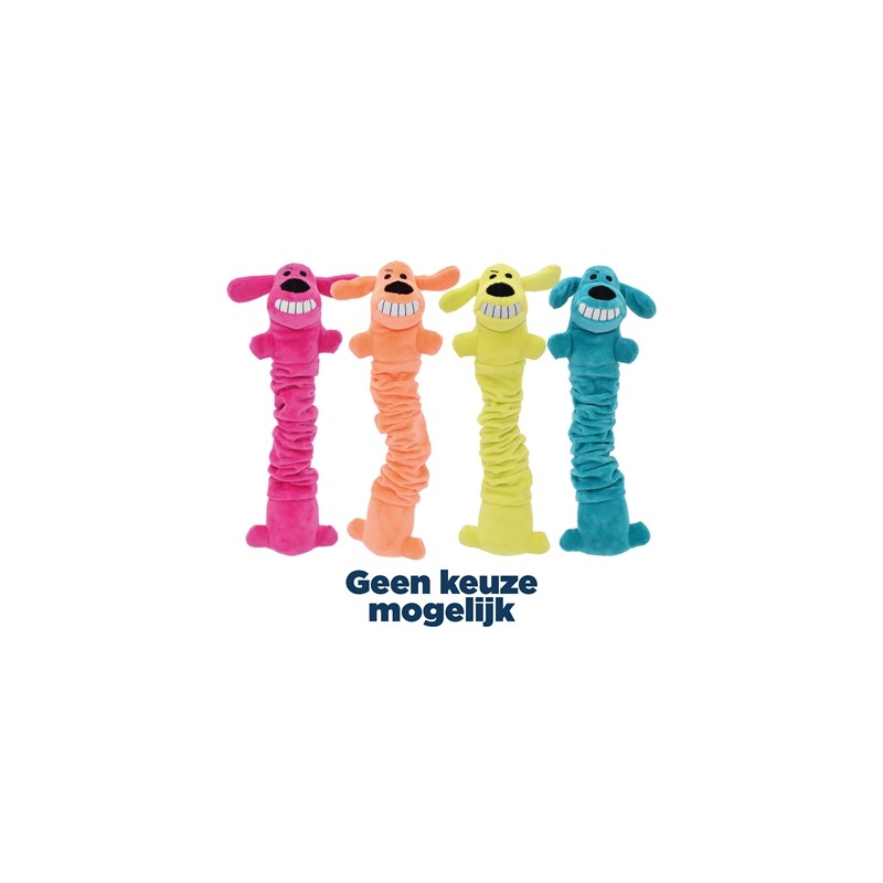 Multipet Loofa Bungee-Scrunchee Assorti