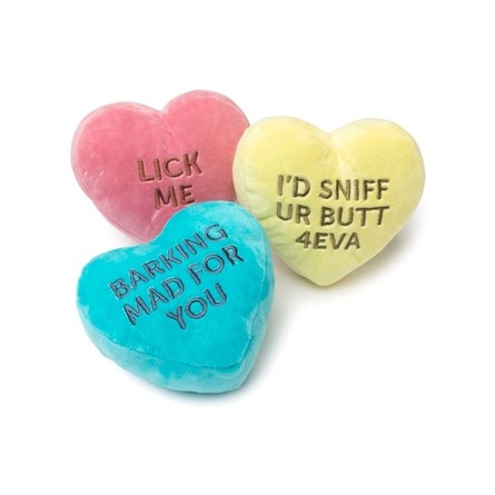 Fuzzyard Candy Hearts Pluche Assorti