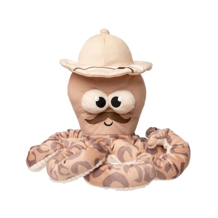 Fuzzyard Octo-Posse Sir David Octoborough Pluche