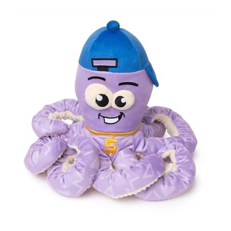Fuzzyard Octo-Posse Hip Hoptopus Pluche