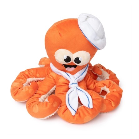 Fuzzyard Octo-Posse Sailor Squiggles Pluche