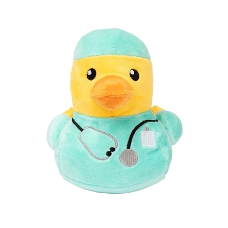 Fuzzyard Duck Ducktor Pluche