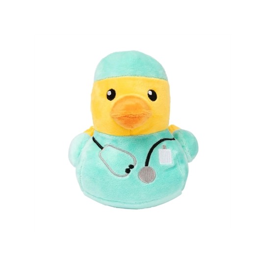 Fuzzyard Duck Ducktor Pluche