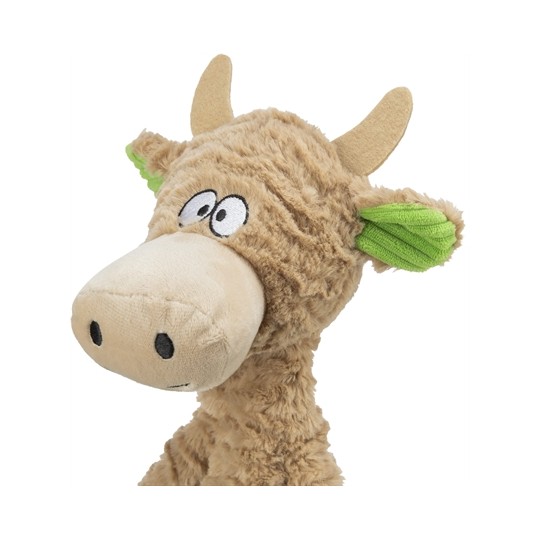 Trixie Hondenspeelgoed Koe Pluche Touw
