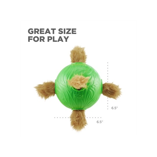 Outward Hound Nina Ottosson Dog Snuffle N' Treat Bal Groen