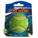 Chuckit Max Glow Ultra Squeekerbal Groen