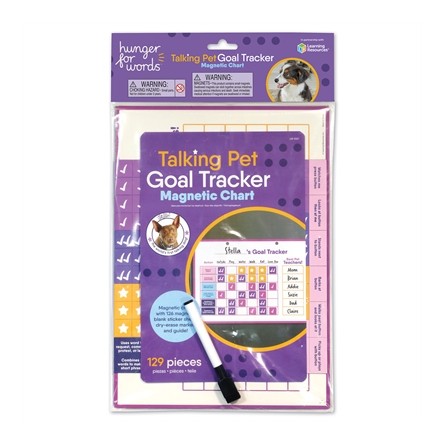 Hunger For Words Talking Pet Goal Tracker