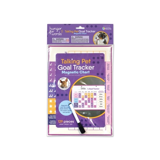 Hunger For Words Talking Pet Goal Tracker