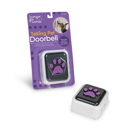 Hunger For Words Talking Pet Doorbell