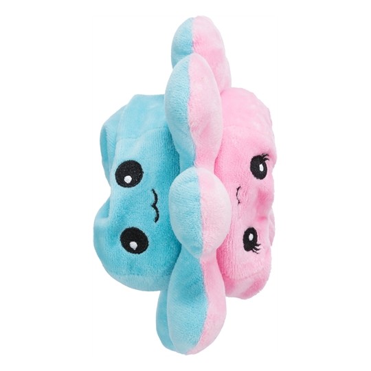 Trixie Octopus Omkeerbaar Pluche Grijs / Geel