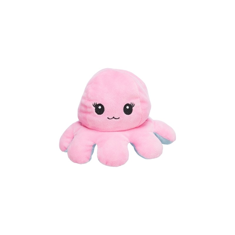 Trixie Octopus Omkeerbaar Pluche Grijs / Geel