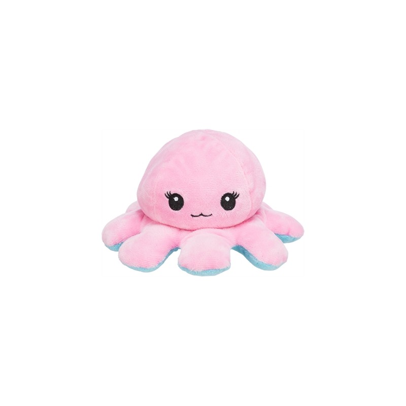 Trixie Octopus Omkeerbaar Pluche Grijs / Geel