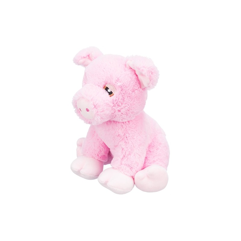 Trixie Be Eco Varkentje Edison Pluche Gerecycled Roze