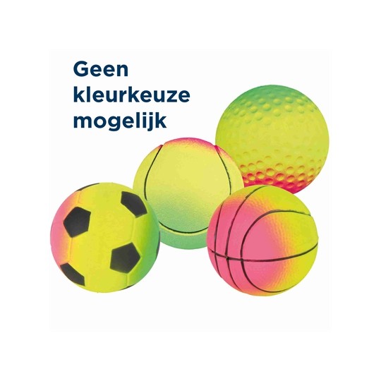 Trixie Schuimrubber Bal Assorti