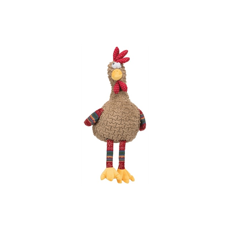 Trixie Pluche Haan Met Dierengeluid