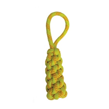 Happy Pet Twisted Tugger Flostouw Geel / Oranje